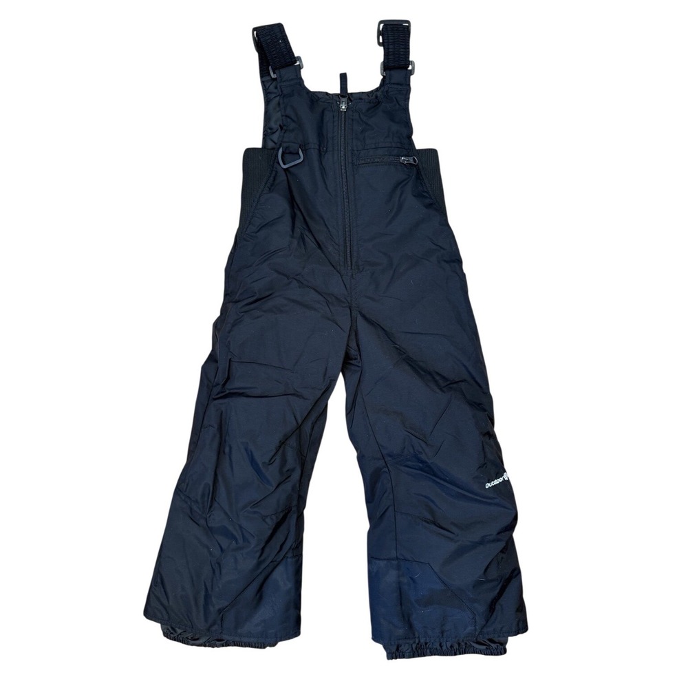 Outdoor Gear Kids Snow Bibs Ski Pants Black Size 4‎ Overalls Unisex Zipper